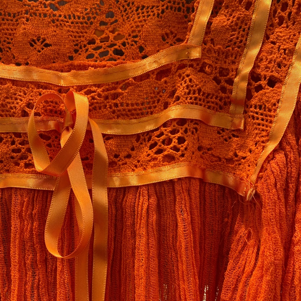 Ribbon Trim Tunic Dress - Picture 6 of 7